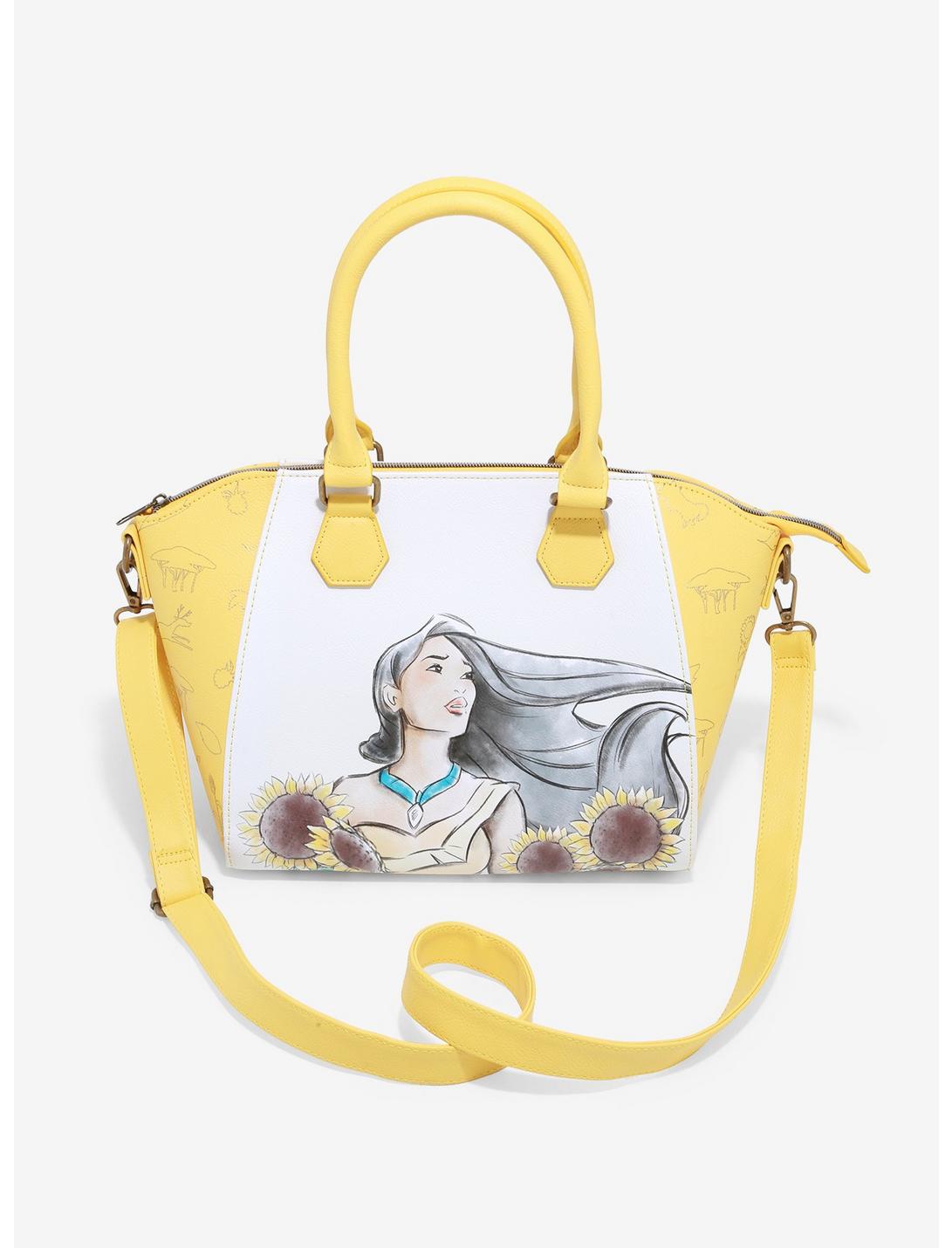 Loungefly Disney Pocahontas Watercolor Satchel Bag, , hi-res