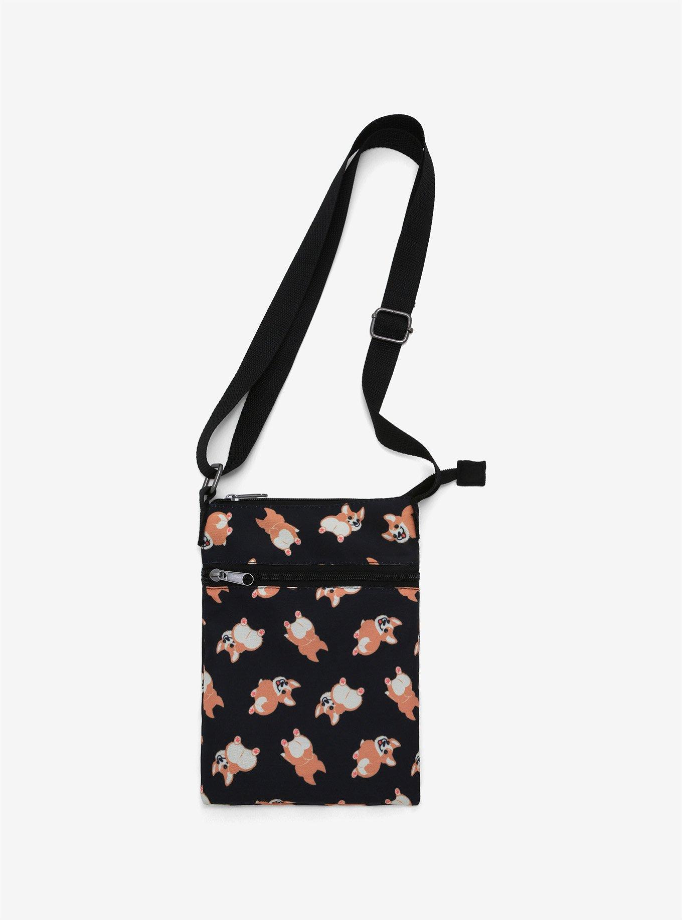 Loungefly Corgi Butts Passport Crossbody Bag Hot Topic