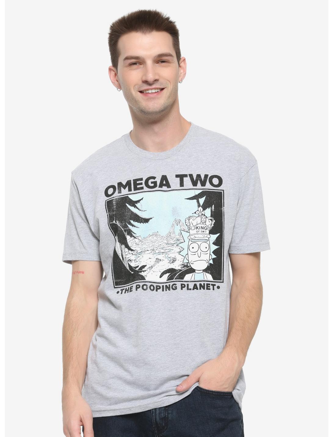 Rick and Morty Omega Two T-Shirt, GREY, hi-res