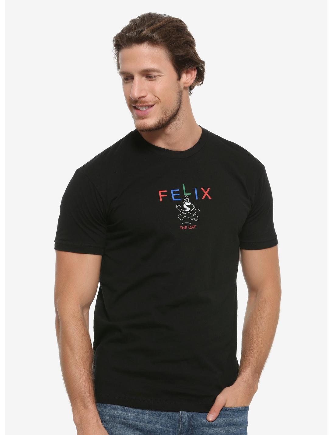 Felix the Cat Run T-Shirt - BoxLunch Exclusive, BLACK, hi-res