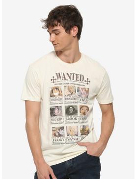 One Piece Straw Hat Pirates Wanted Poster T-Shirt, , hi-res