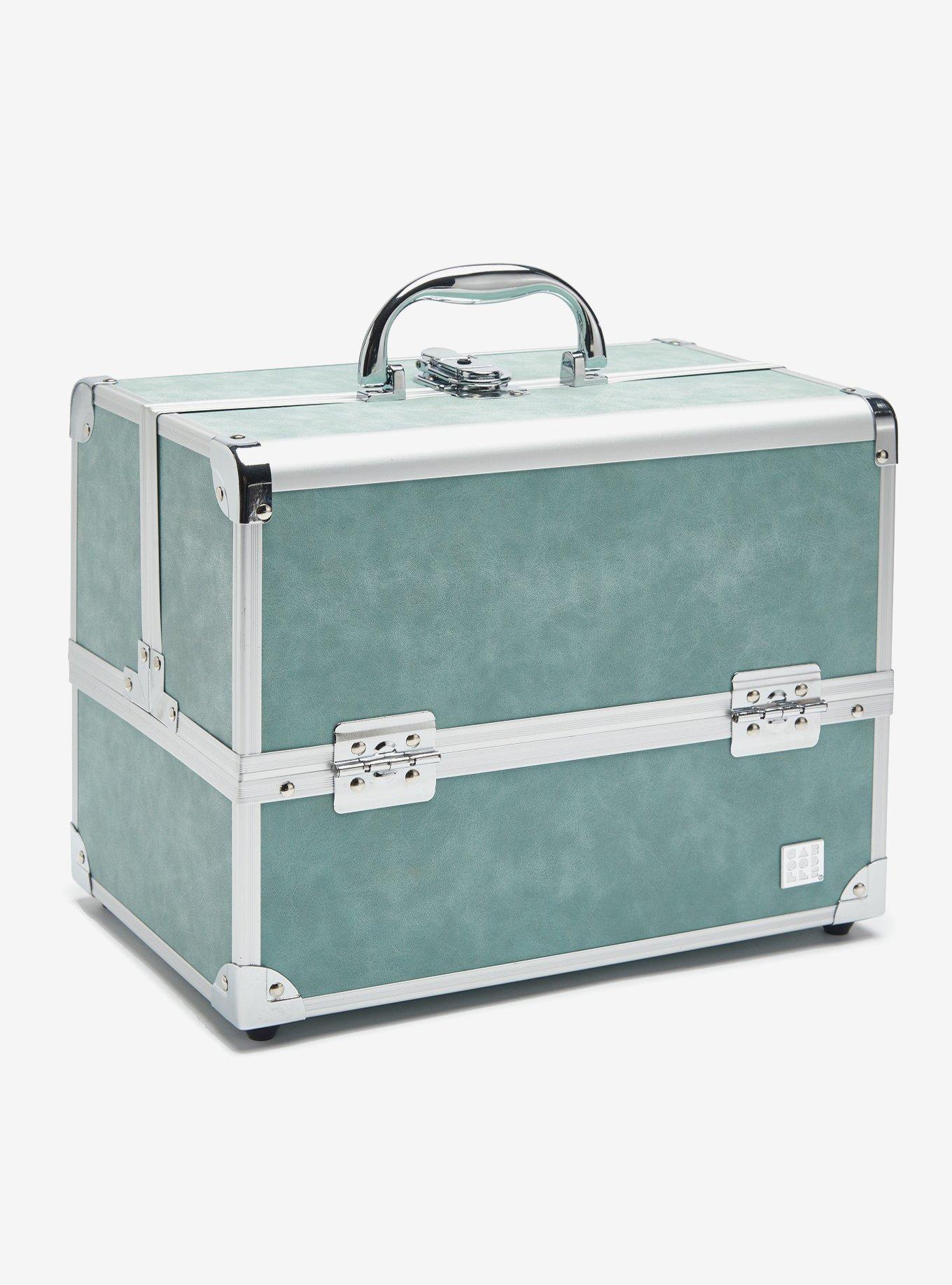 Caboodle Medium Train Case Sage Green, , hi-res