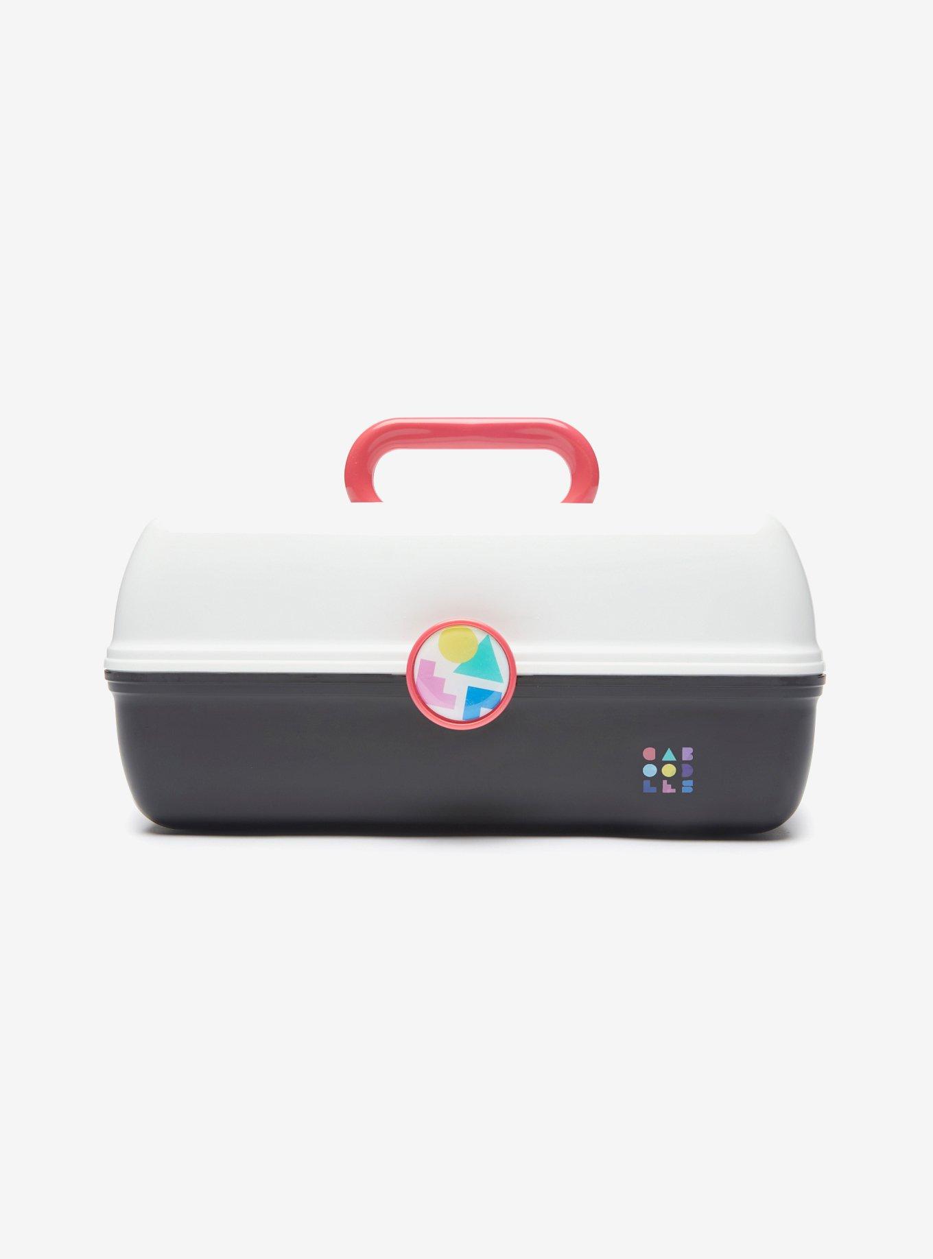 Caboodle On-The-Go-Girl Black and White Cosmetic Case, , hi-res