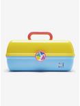 Caboodle On-The-Go-Girl Blue and Yellow Cosmetic Case, , hi-res