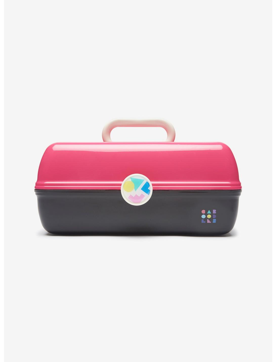 Caboodle On-The-Go-Girl Pink and Black Cosmetic Case, , hi-res