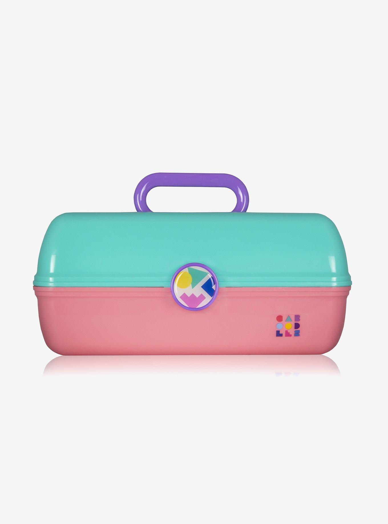 Caboodle On-The-Go-Girl Pink and Light Blue Cosmetic Case, , hi-res