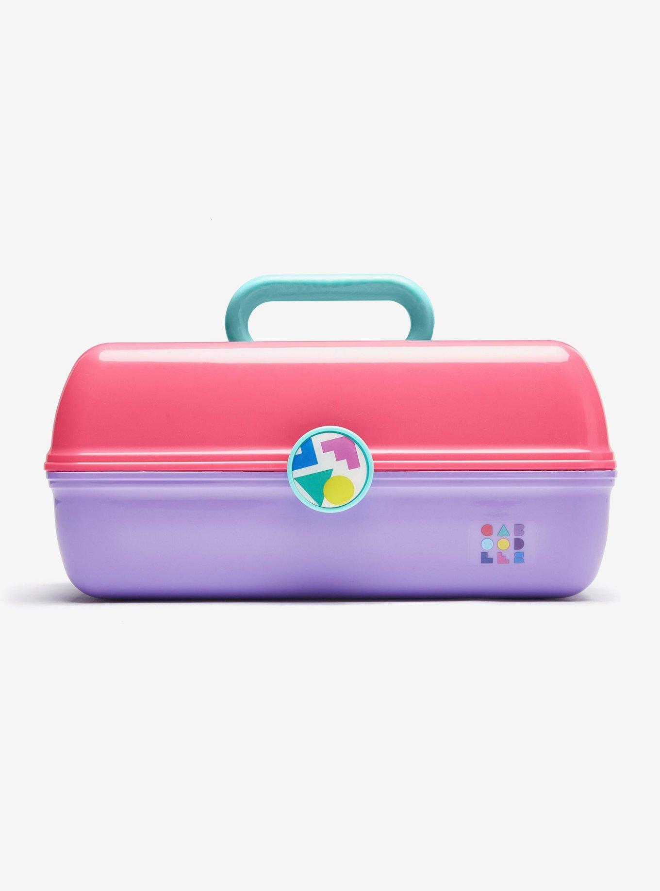 Caboodle On-The-Go-Girl Pink and Purple Cosmetic Case, , hi-res