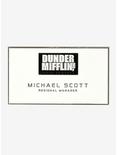 The Office Michael Scott Business Card Enamel Pin, , hi-res