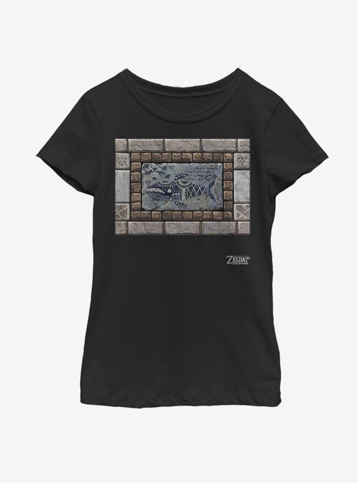 Nintendo The Legend of Zelda: Link's Awakening Whale Tablet Youth Girls T-Shirt, , hi-res