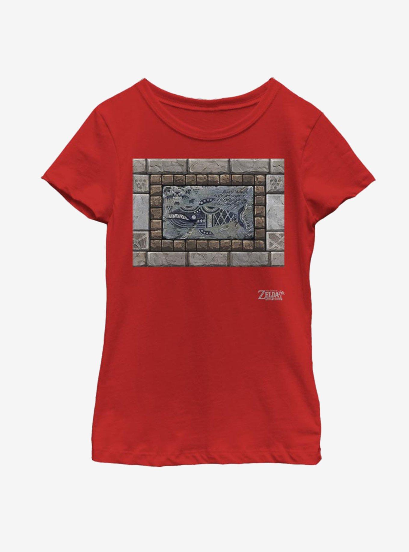 Nintendo The Legend of Zelda: Link's Awakening Whale Tablet Youth Girls T-Shirt, , hi-res