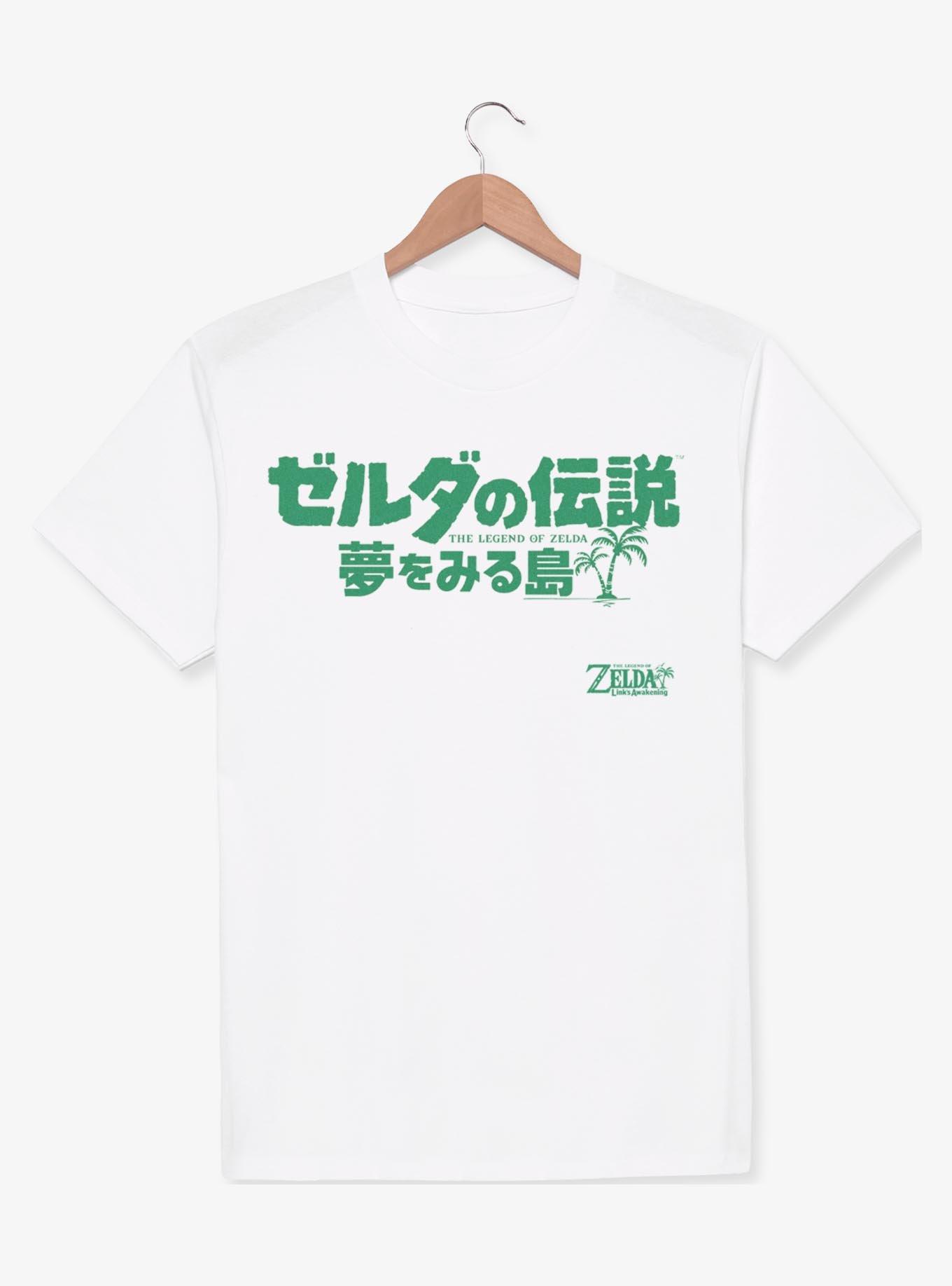 Nintendo The Legend Of Zelda: Link's Awakening Japanese Text T-Shirt