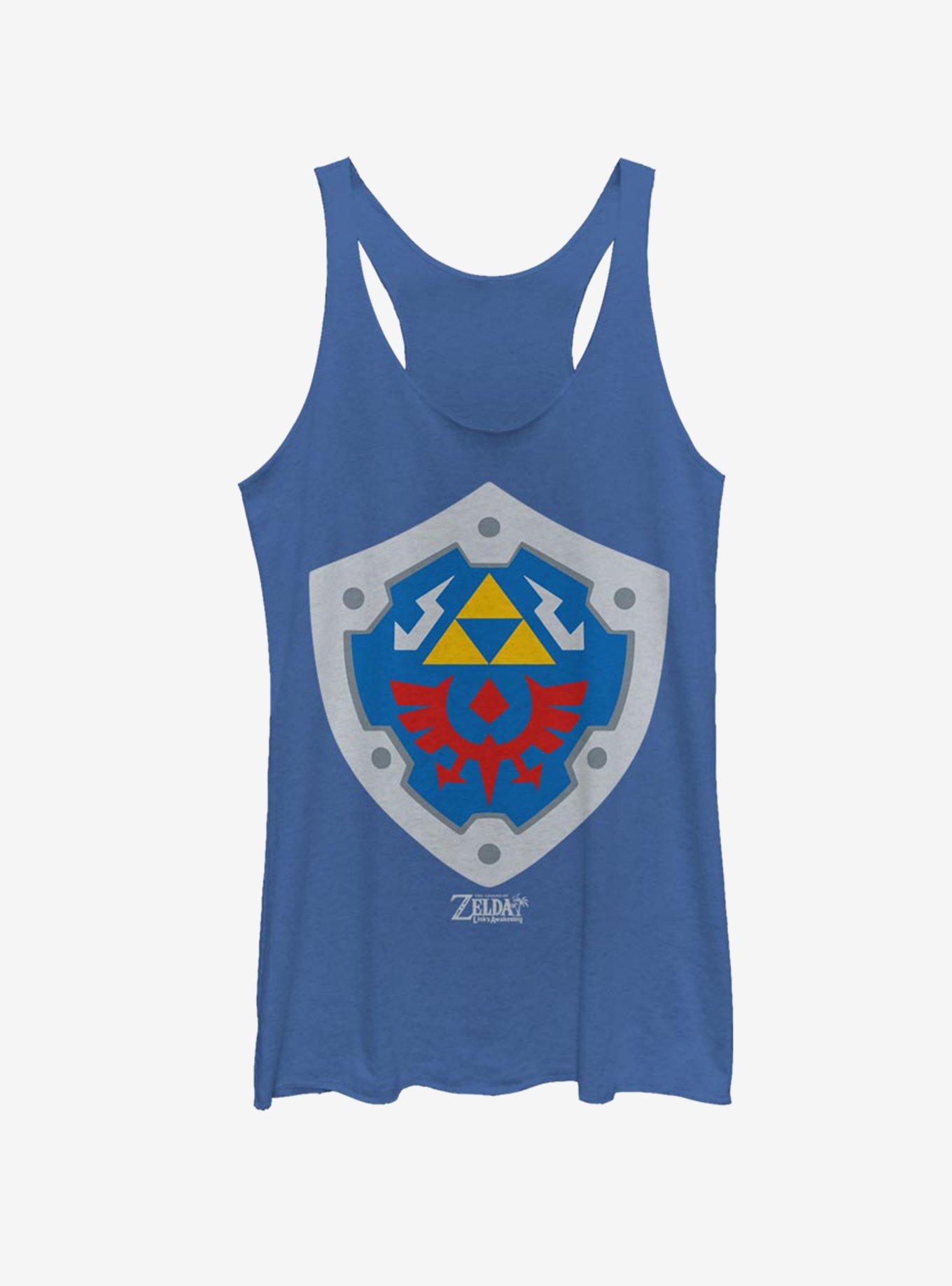 Nintendo The Legend of Zelda: Link's Awakening Hylian Shield Womens Tank Top, , hi-res