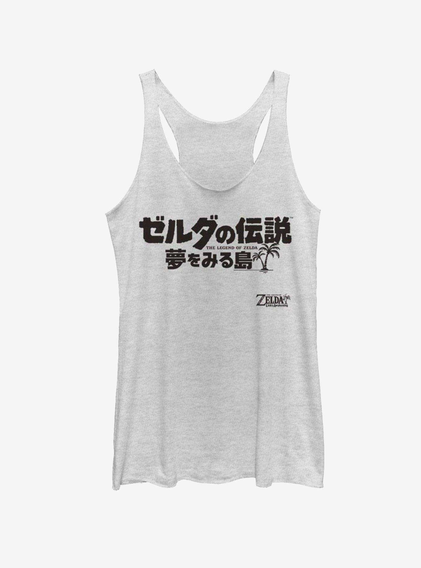 Nintendo The Legend Of Zelda: Link's Awakening Japanese Text Womens Tank Top, , hi-res