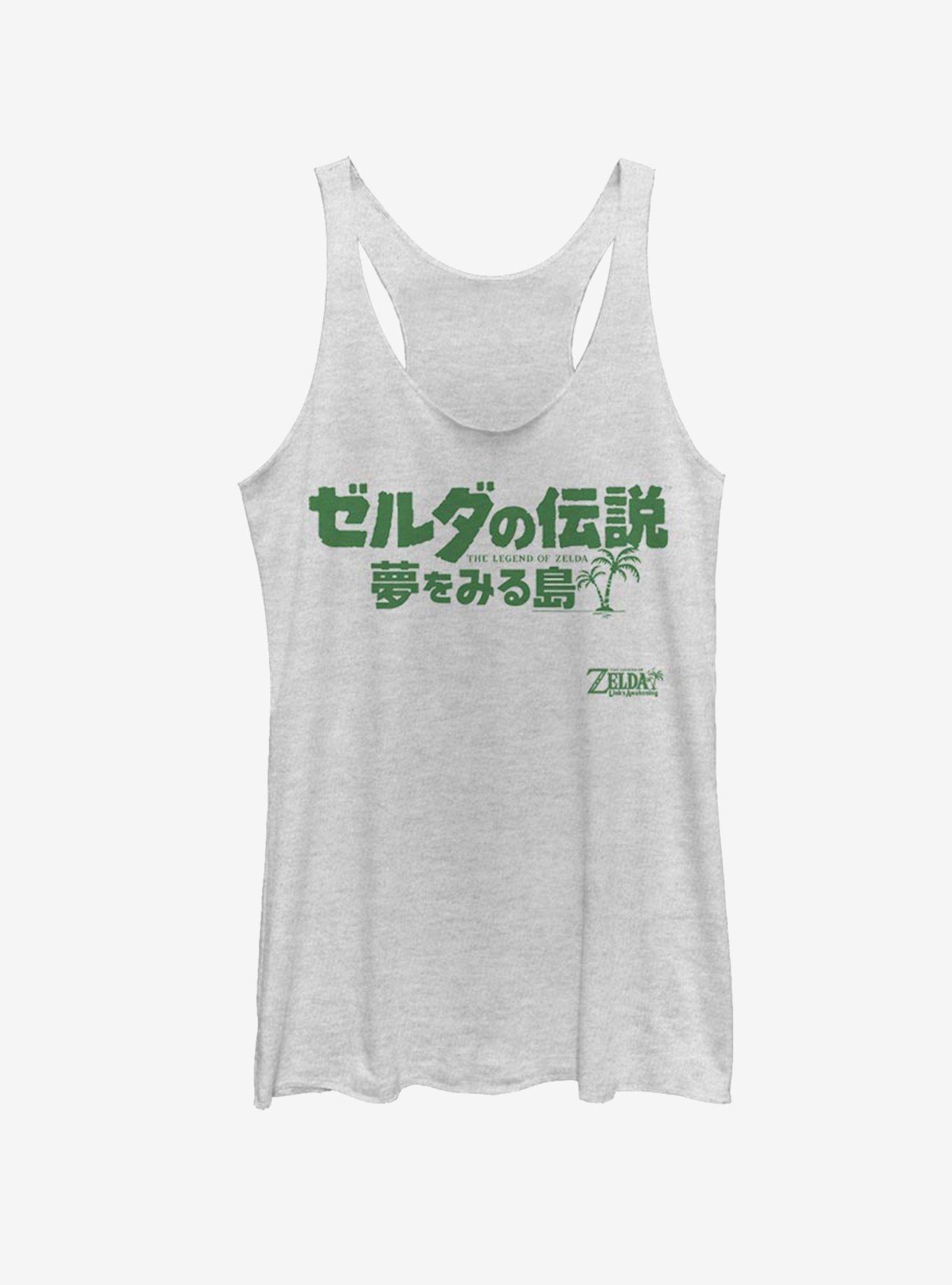 Nintendo The Legend Of Zelda: Link's Awakening Japanese Text Womens Tank Top, , hi-res