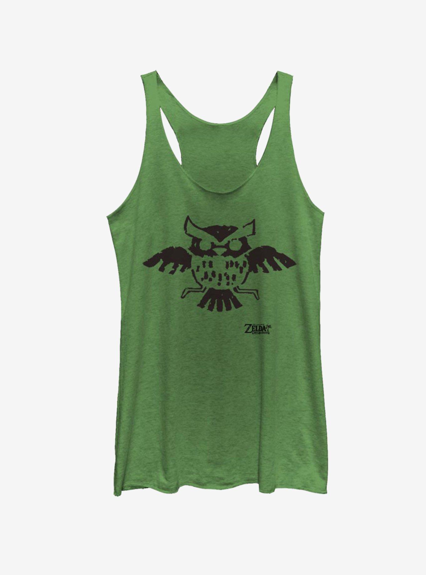 Nintendo The Legend of Zelda: Link's Awakening Owl Glyph Womens Tank Top, , hi-res