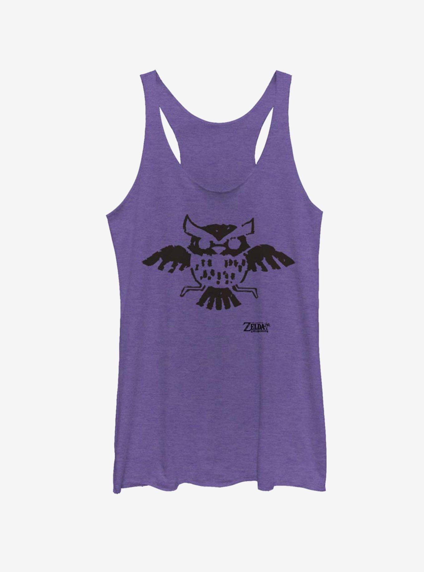 Nintendo The Legend of Zelda: Link's Awakening Owl Glyph Womens Tank Top, , hi-res