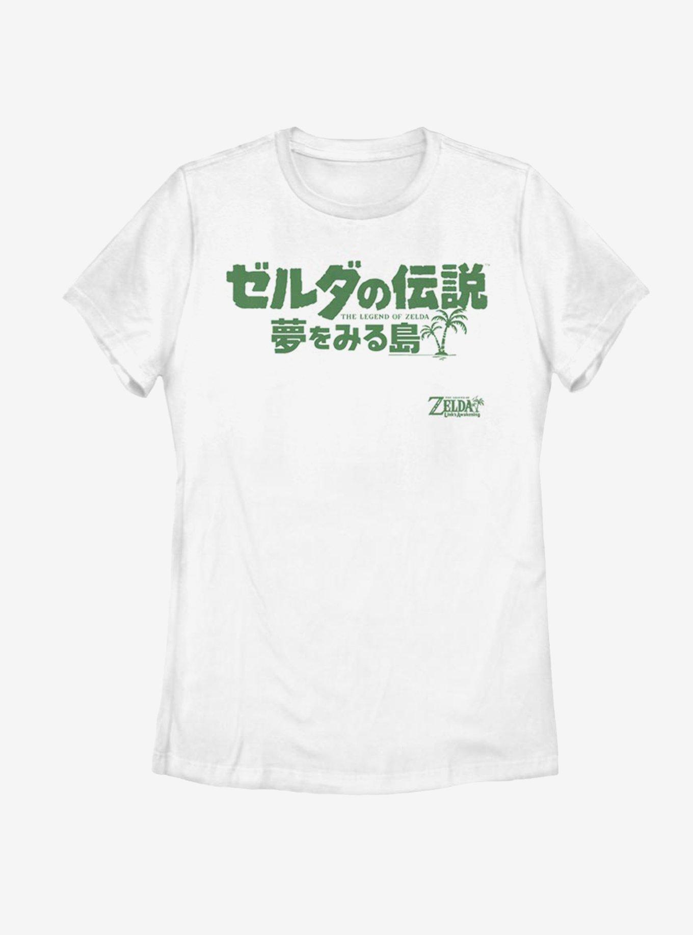 Nintendo The Legend Of Zelda: Link's Awakening Japanese Text Womens T-Shirt, , hi-res