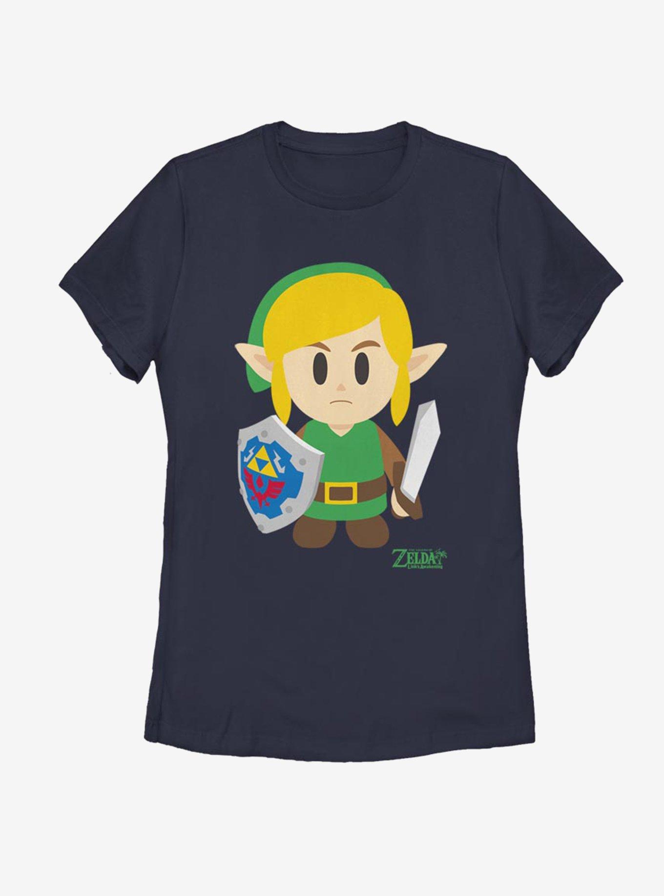 Nintendo The Legend of Zelda: Link's Awakening Link Avatar Color Womens T-Shirt
