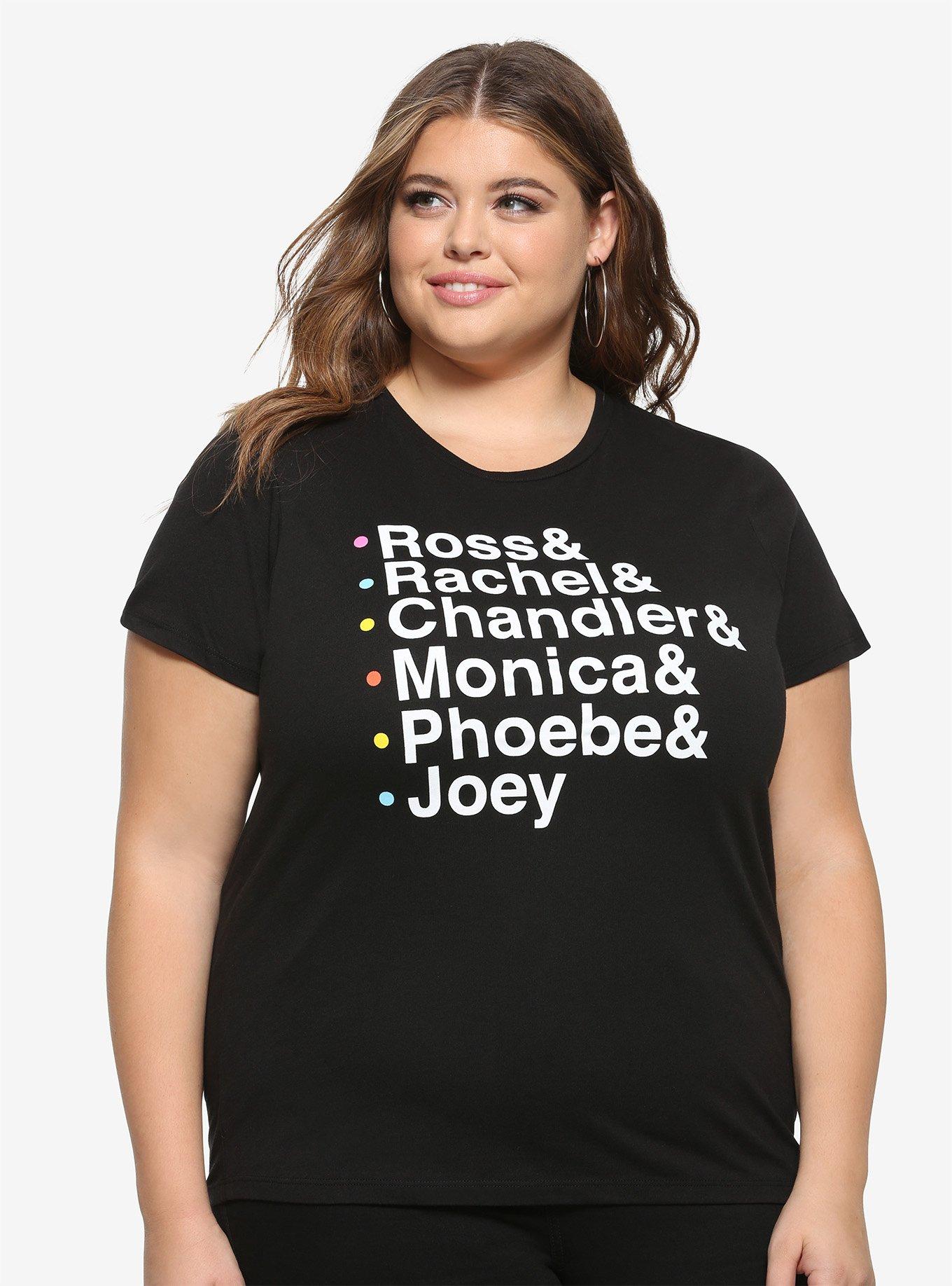 Friends Name List Girls T-Shirt Plus Size, MULTI, hi-res