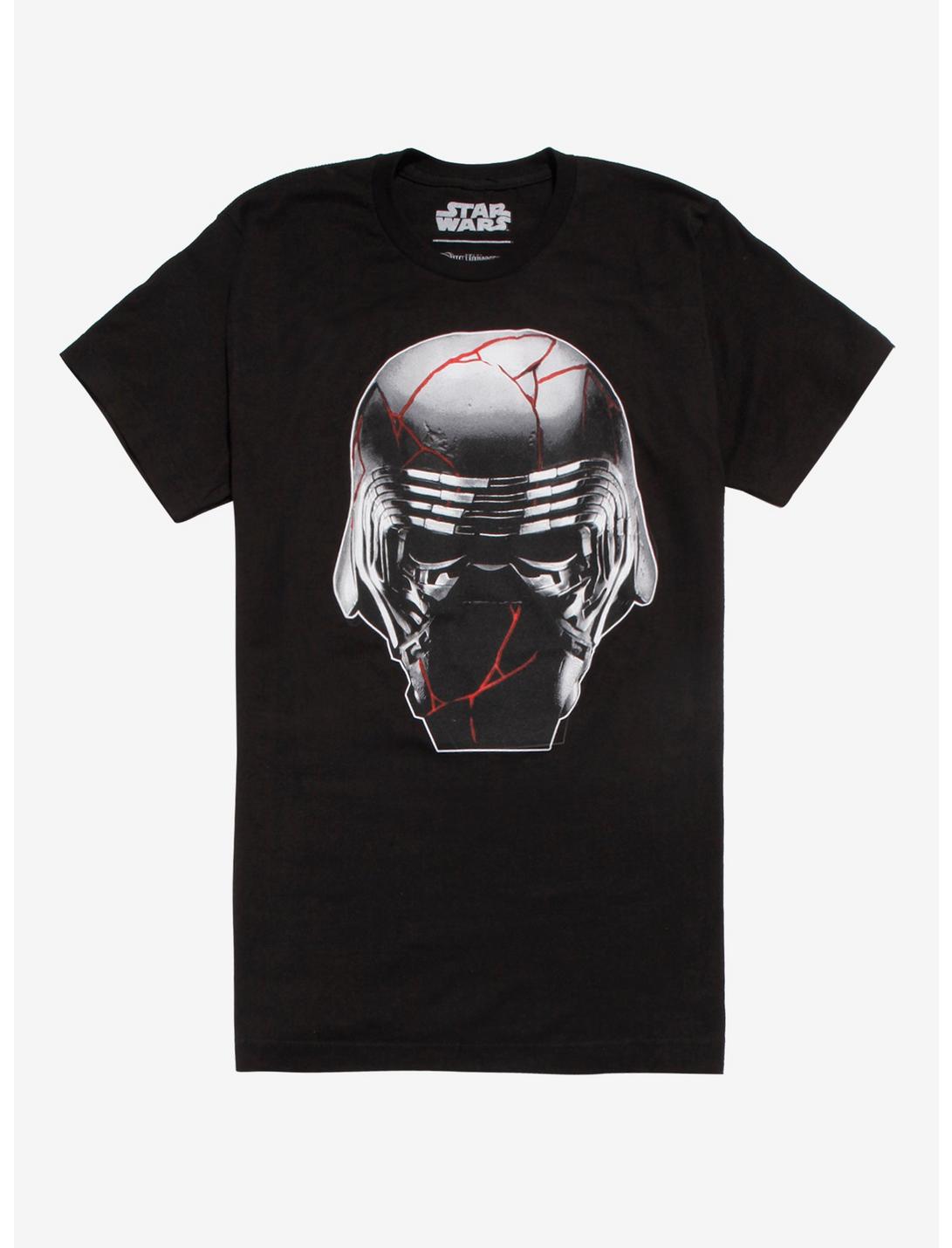 Star Wars: The Rise Of Skywalker Kylo Ren Helmet T-Shirt, BLACK, hi-res
