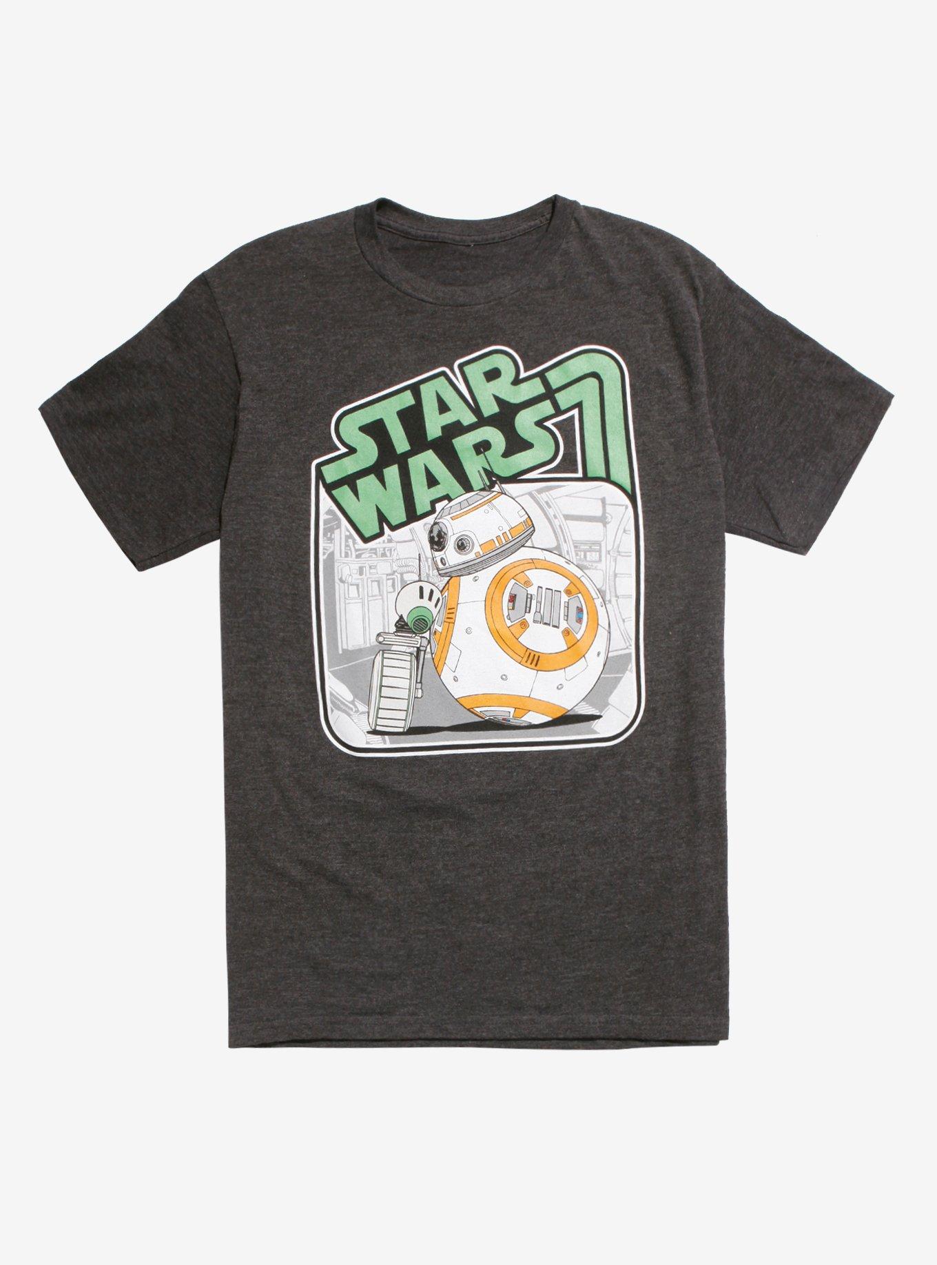 Star Wars: The Rise Of Skywalker BB-8 & D-0 T-shirt, MULTI, hi-res
