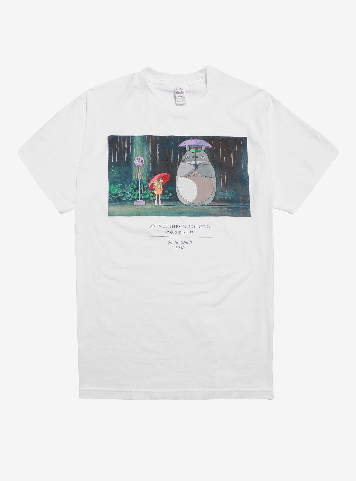 Studio Ghibli The World Of Studio Ghibli Collection My Neighbor Totoro Bus Stop T-Shirt, WHITE, hi-res