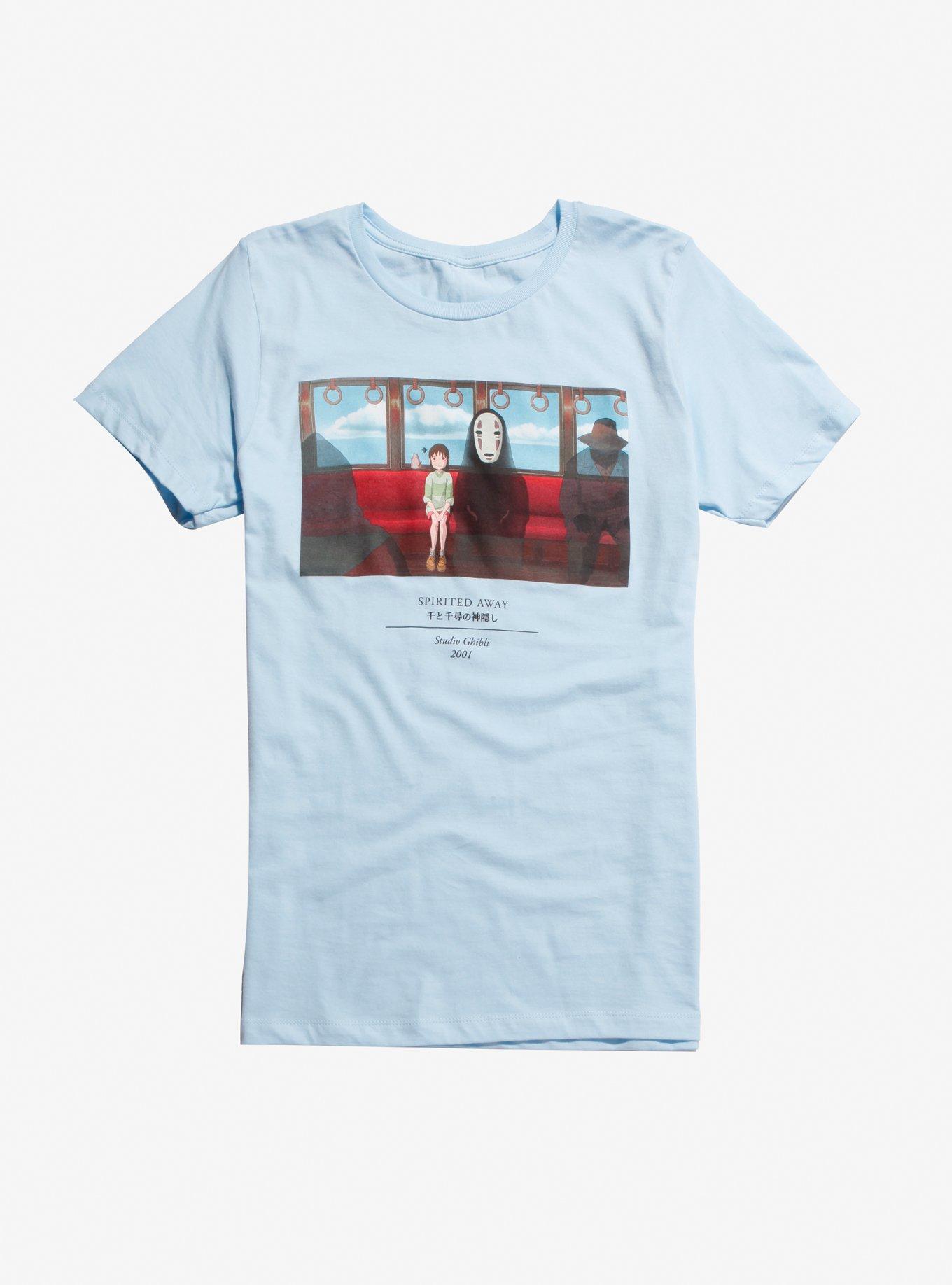 Studio Ghibli The World Of Studio Ghibli Collection Spirited Away Train Ride T-Shirt, PERIWINKLE, hi-res