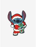 Loungefly Disney Lilo & Stitch Santa Stitch Enamel Pin, , hi-res