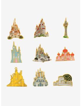 Disney Princess Castle Blind Box Enamel Pin, , hi-res