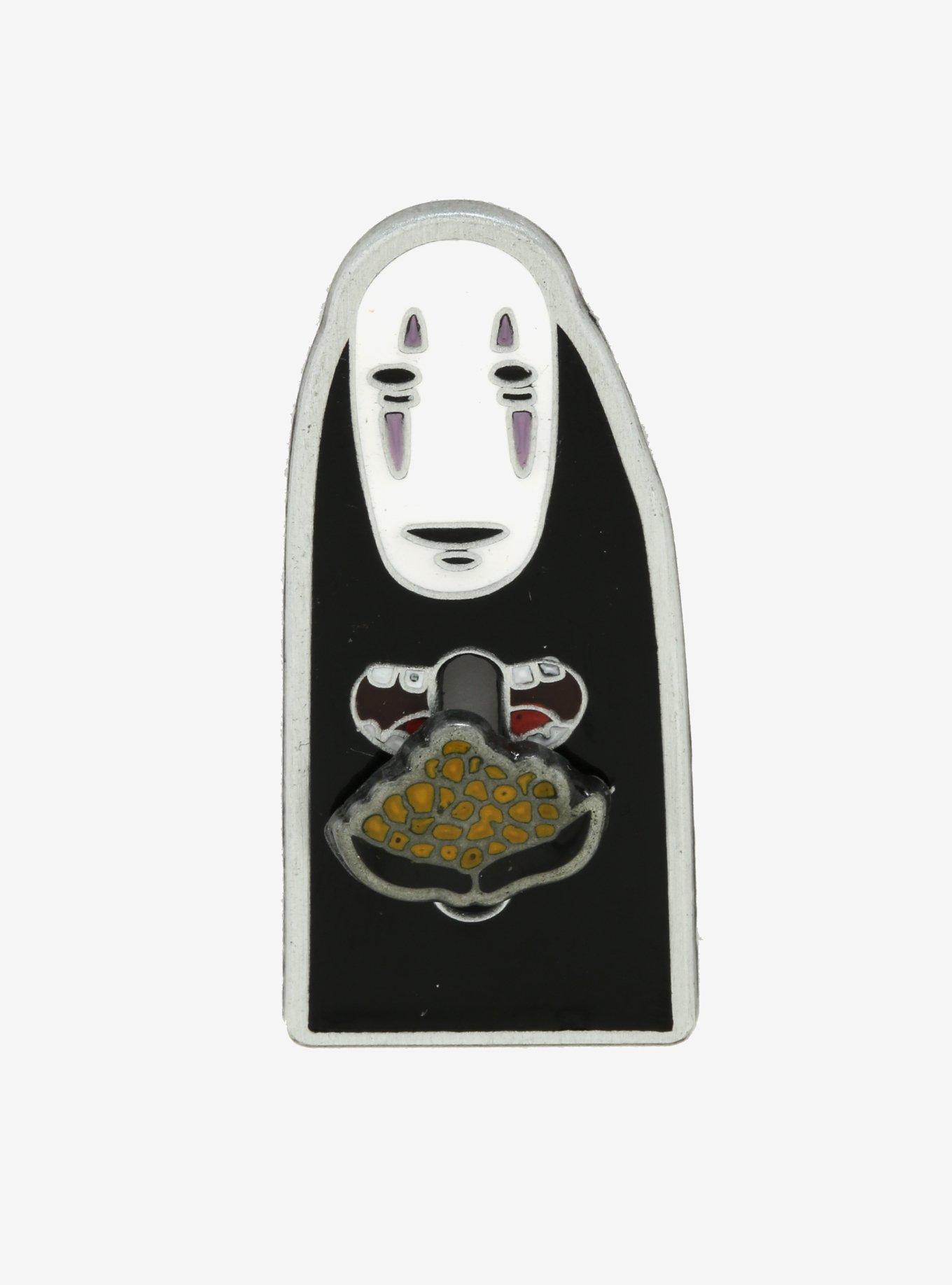 Studio Ghibli Spirited Away No-Face Slider Enamel Pin, , hi-res