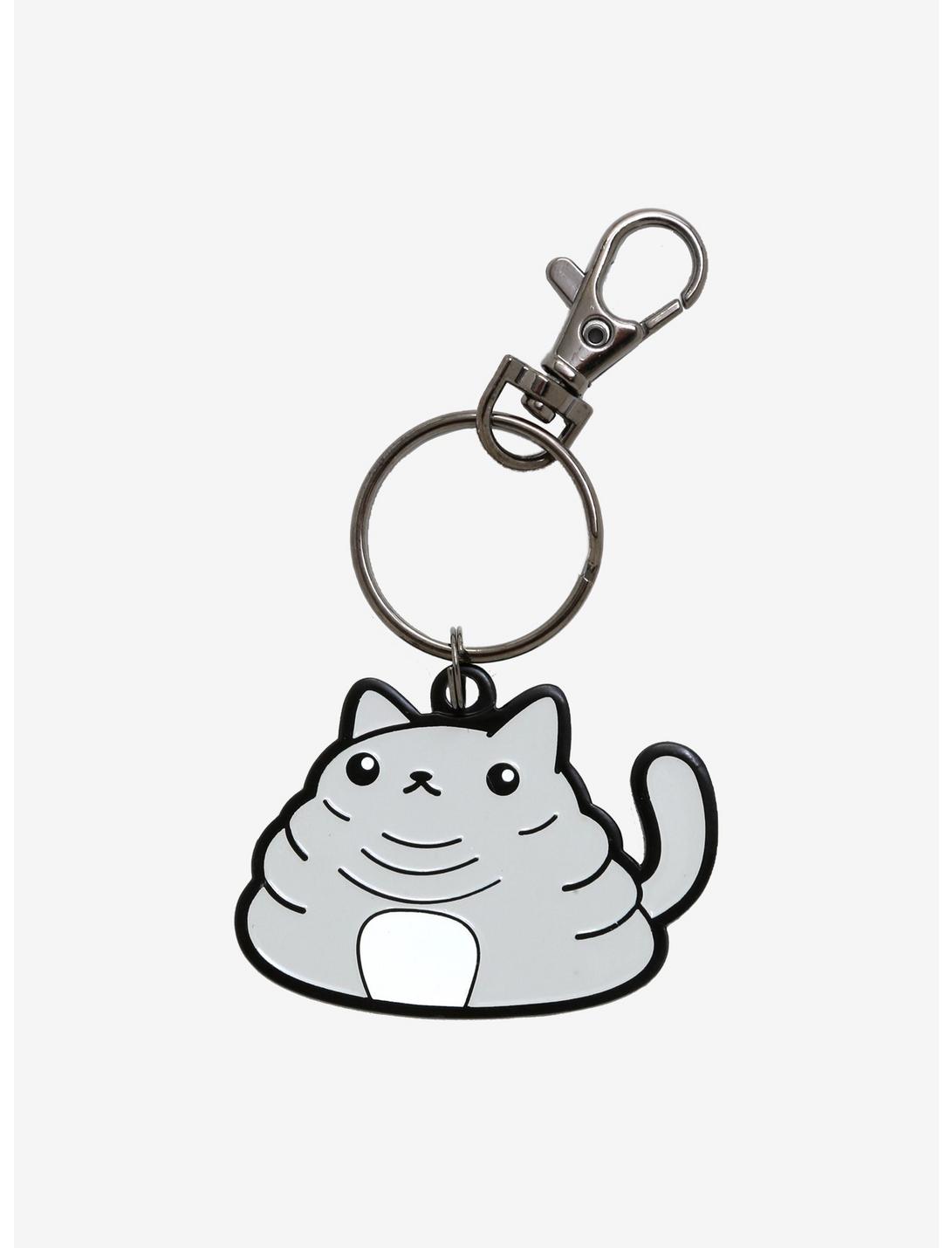 Smush Cat Key Chain, , hi-res