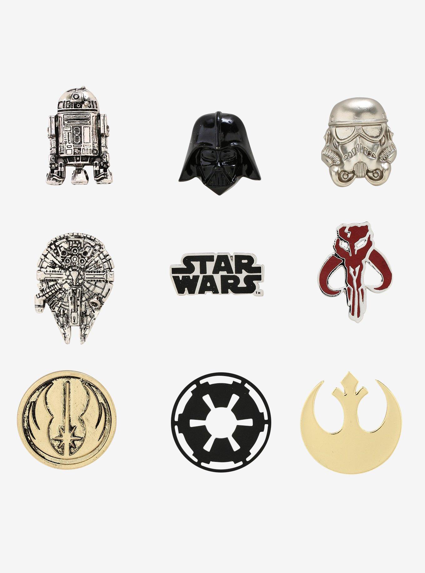 16 Disney Star Wars Pin Display Board Millennium Falcon