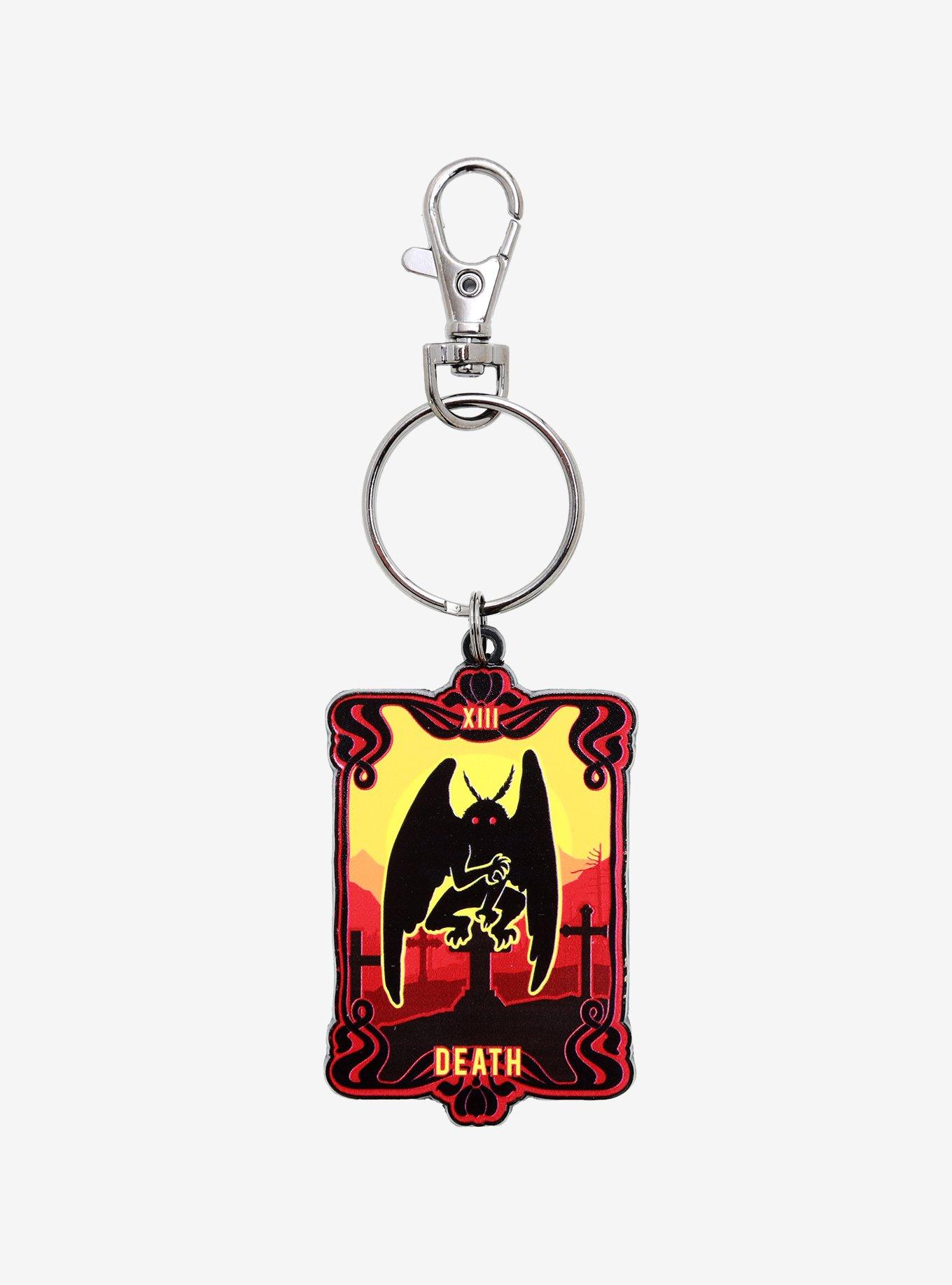 Death Tarot Card Key Chain, , hi-res