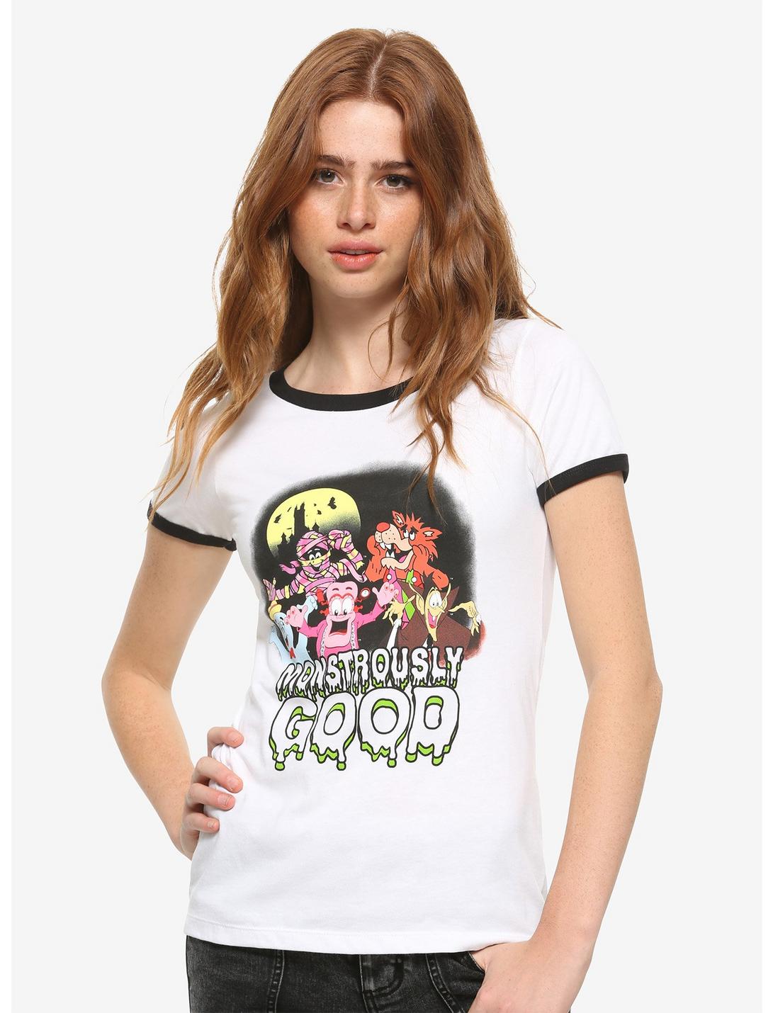 Monster Cereal Monstrously Good Girls Ringer T-Shirt, MULTI, hi-res