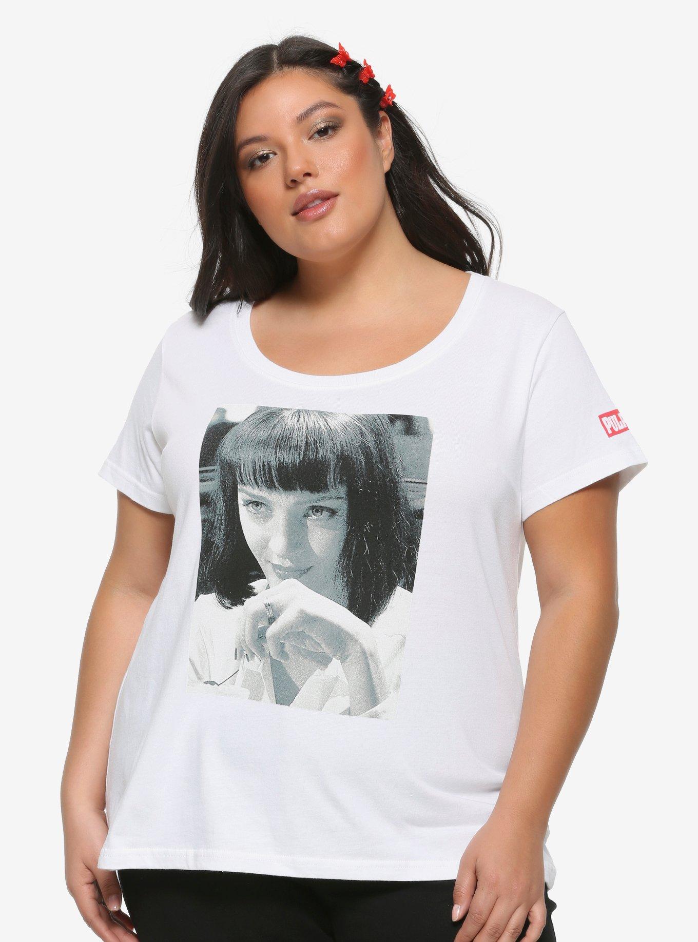 Pulp Fiction Mrs Mia Wallace Girls T-Shirt Plus Size, MULTI, hi-res