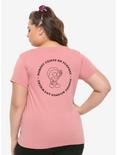 Rick And Morty Nobody Exists On Purpose Girls T-Shirt Plus Size, BLACK, hi-res