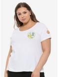 Rick And Morty Fruit Stickers Girls T-Shirt Plus Size, MULTI, hi-res