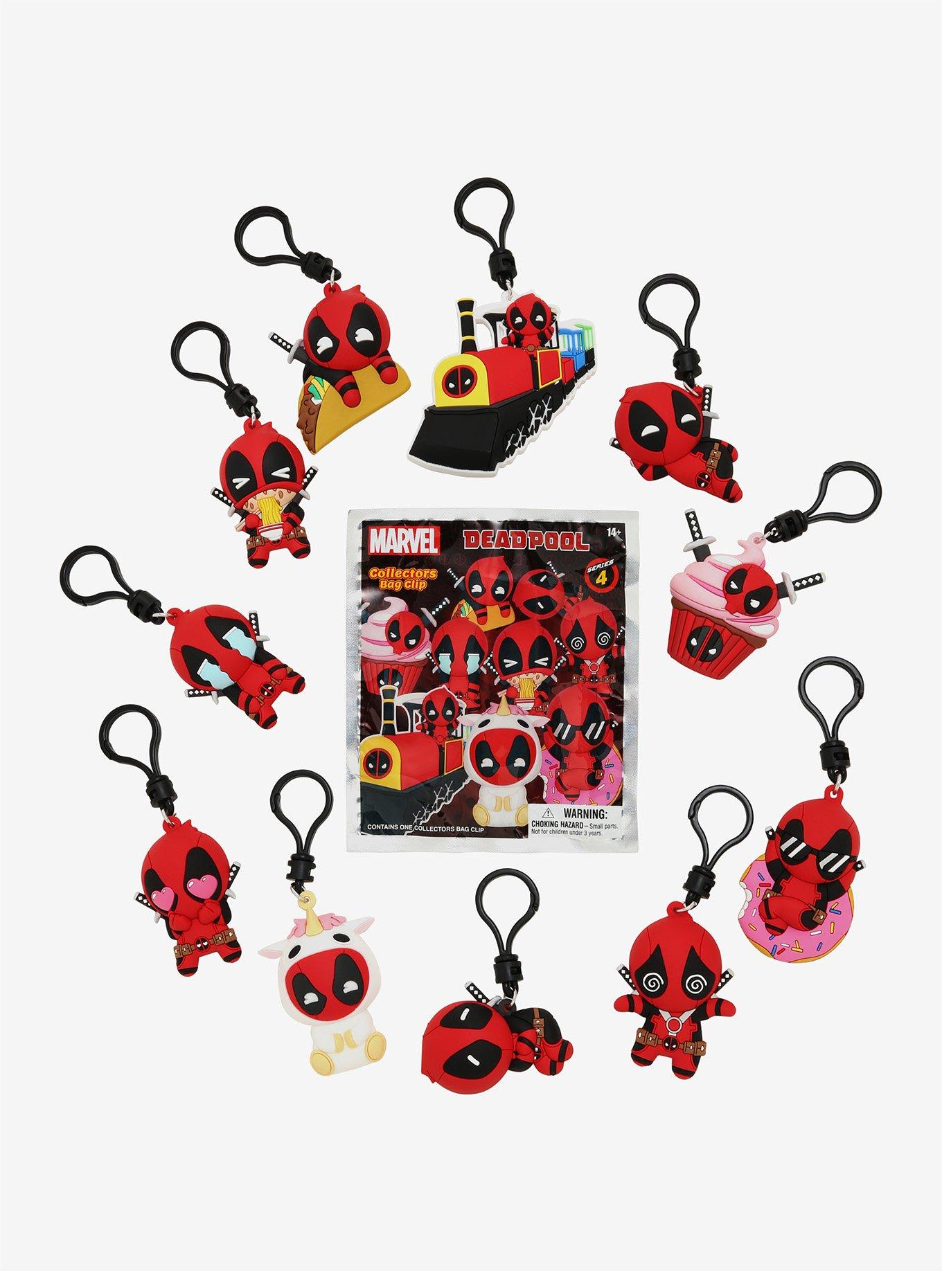 Marvel Deadpool Series 4 Blind Bag Figural Key Chain, , hi-res