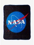 NASA Logo Throw Blanket, , hi-res