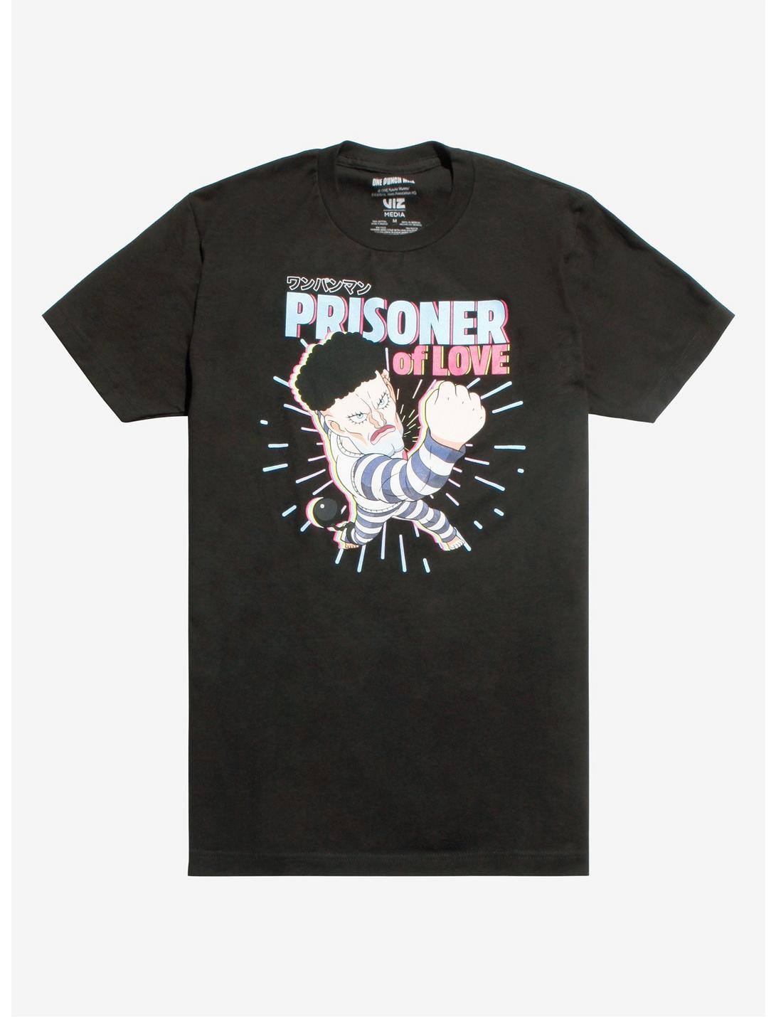 One Punch Man Puri-Puri Prisoner T-Shirt, BLACK, hi-res