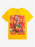 Street Fighter Battle Yellow T-Shirt, MULTI, hi-res