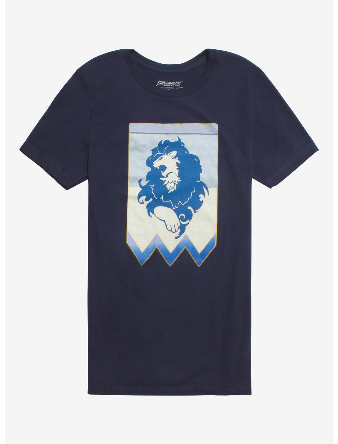 Fire Emblem: Three Houses Blue Lion T-Shirt, BLUE, hi-res