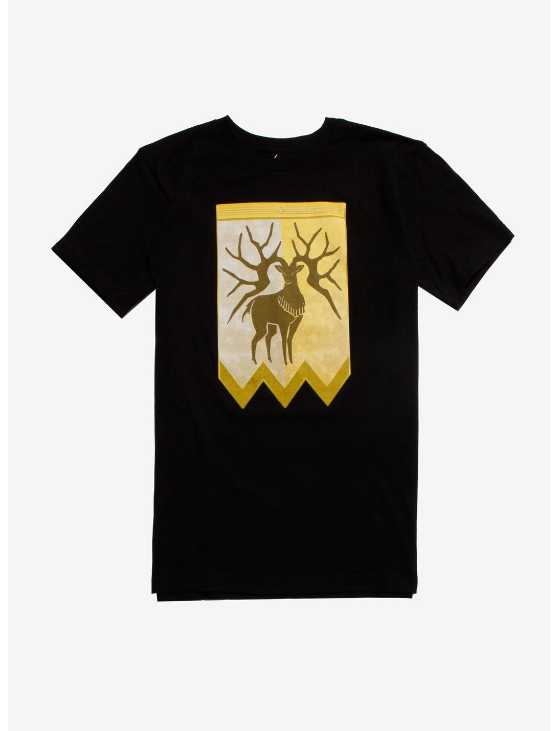 Fire Emblem: Three Houses Golden Deer T-Shirt, BLACK, hi-res