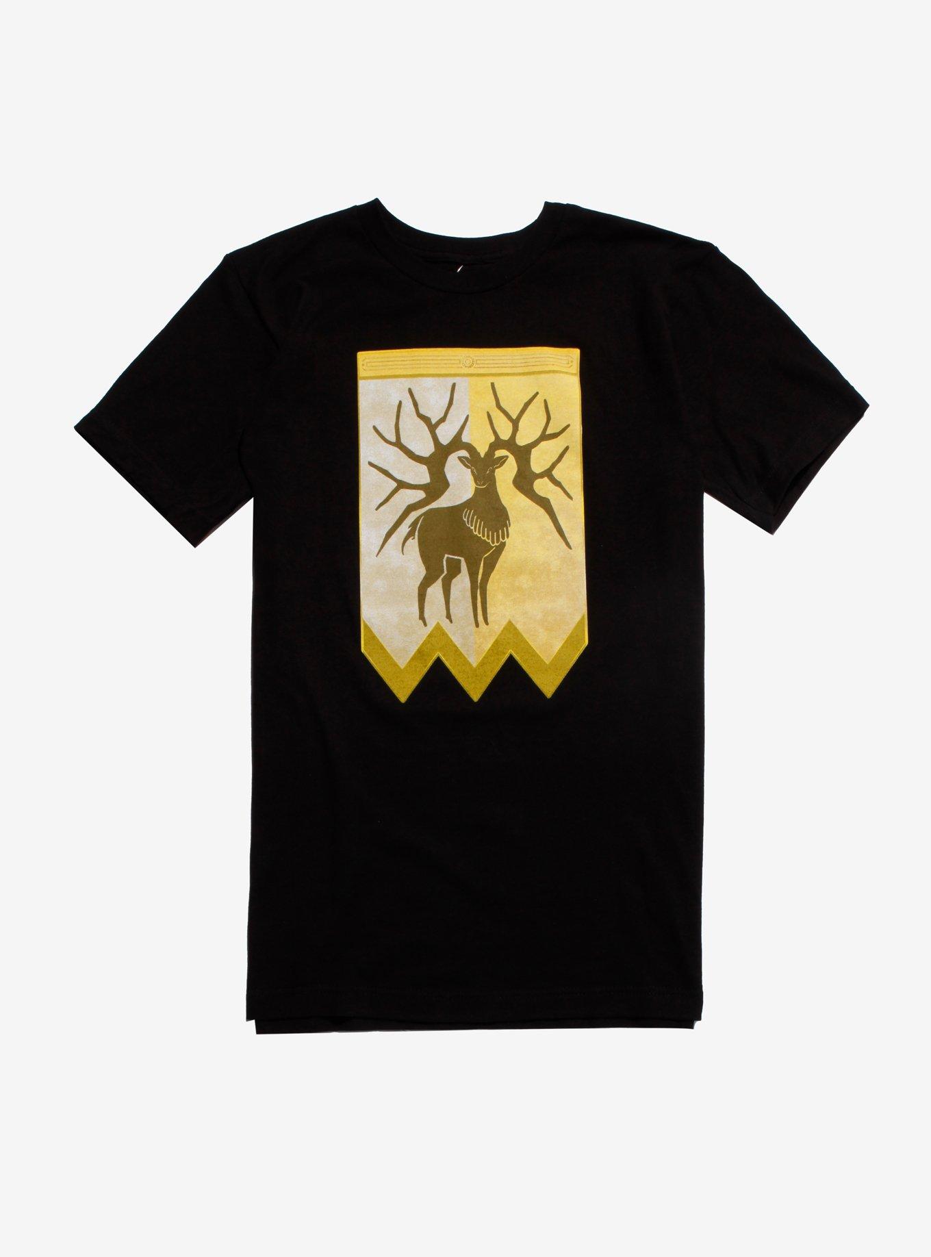 Fire Emblem: Three Houses Golden Deer T-Shirt, BLACK, hi-res