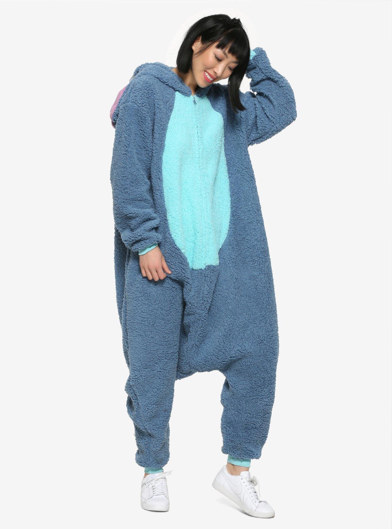 Disney Lilo & Stitch Kigurumi Pajama, BLUE, hi-res
