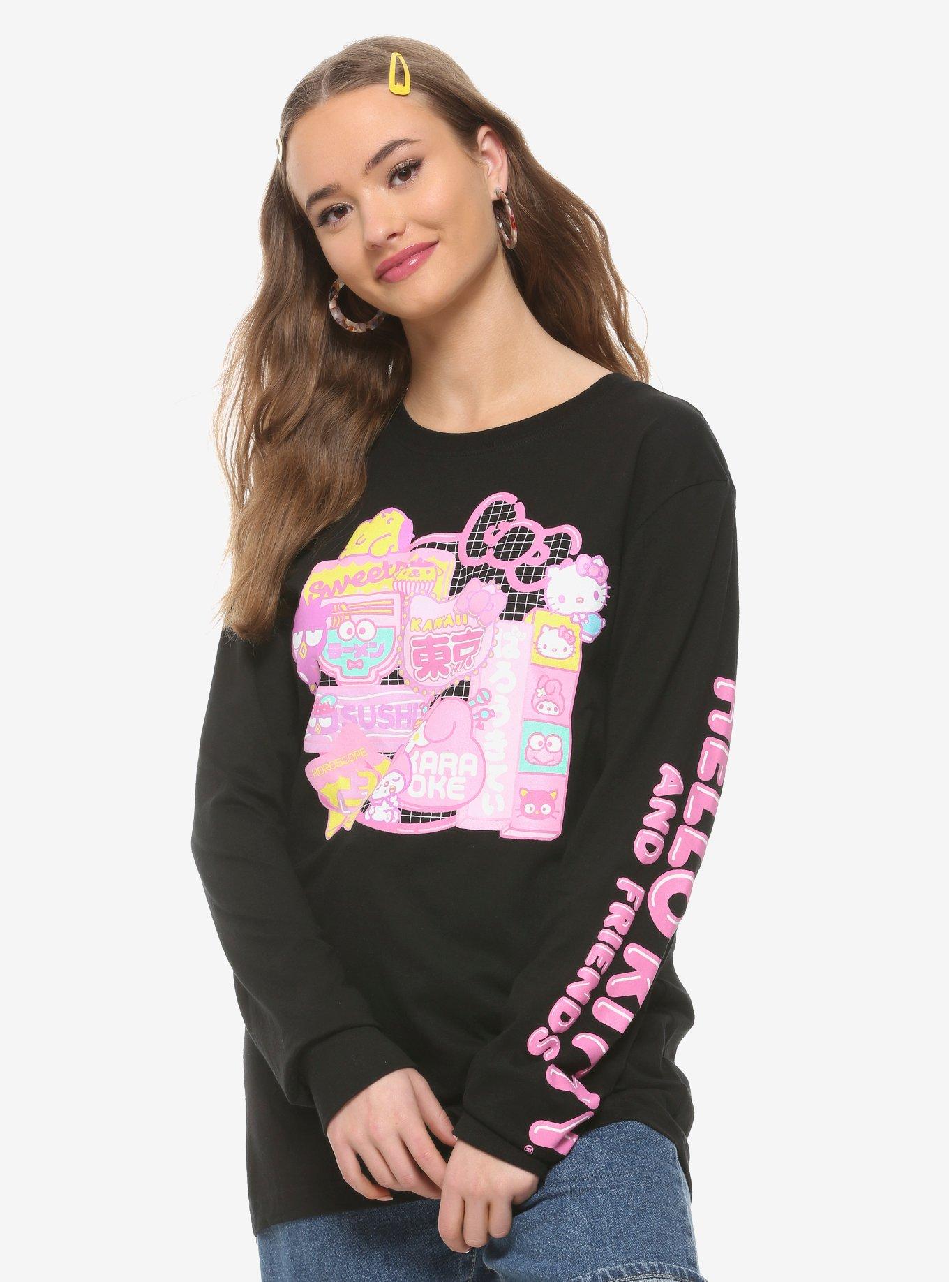 Sanrio Hello Kitty and Friends Sweet Treats Women's Long Sleeve TShirt