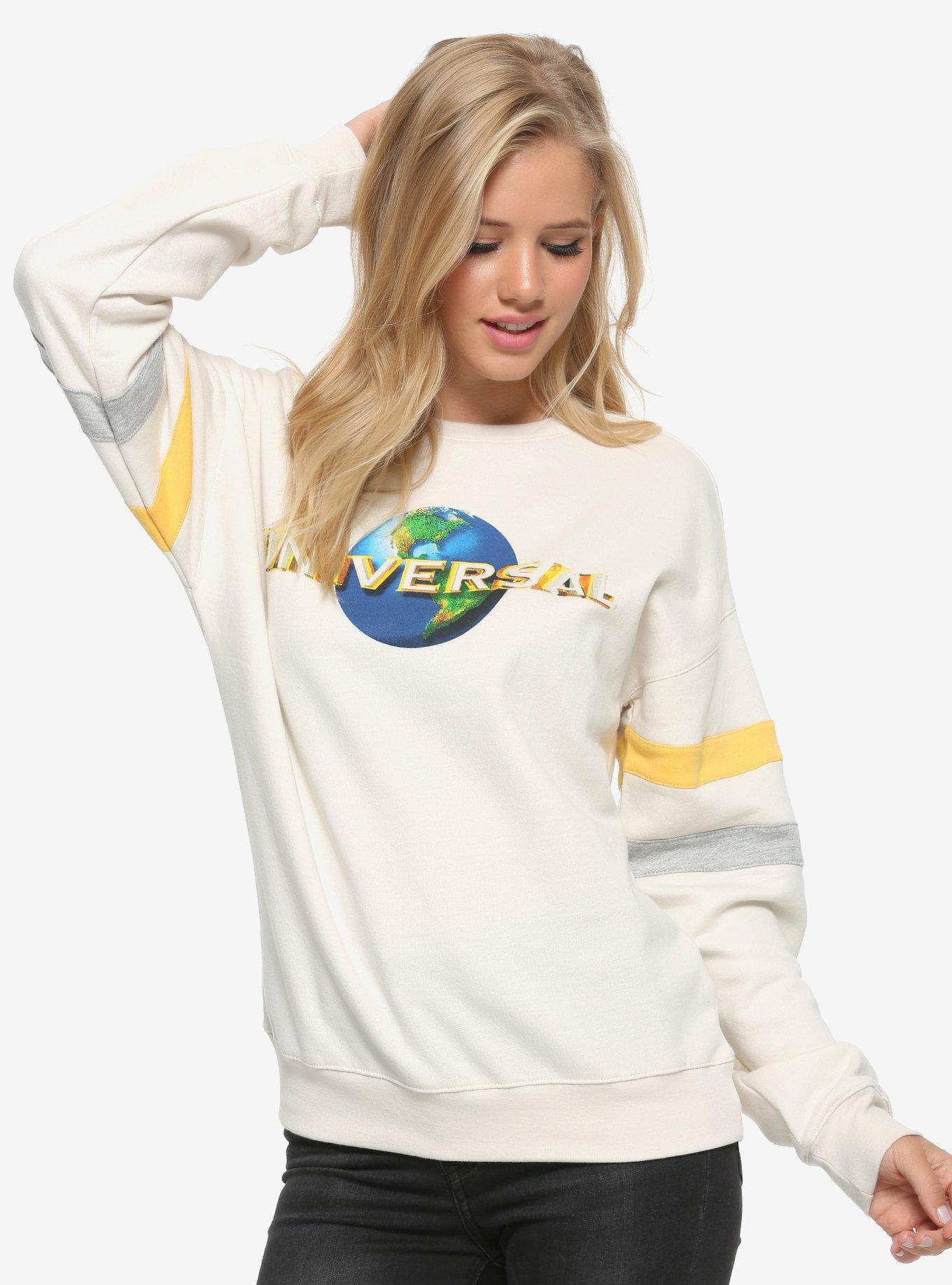 Universal Studios Logo Women's Crewneck, MULTI, hi-res