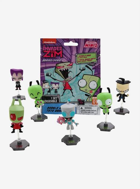 Invader Zim Buildable Blind Bag Vinyl Mini Bobble-Head Figurine