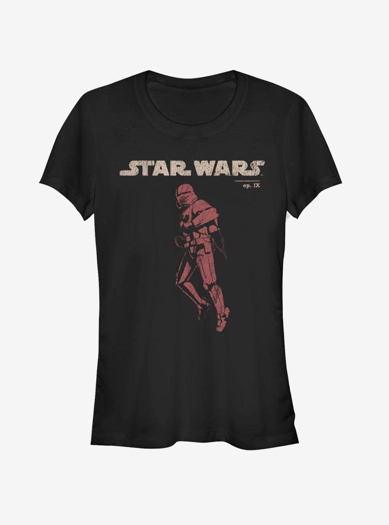 Star Wars Episode IX Rise of Skywalker Red Trooper Jet Red Girls T-Shirt, , hi-res