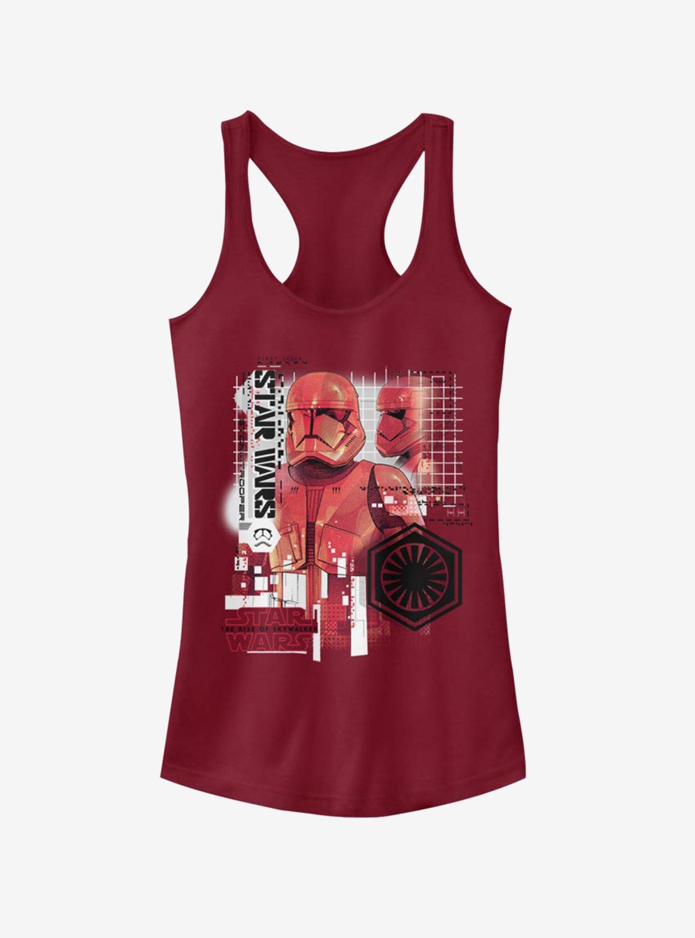 Star Wars Episode IX Rise of Skywalker Red Trooper Super Red Trooper Girls Tank, SCARLET, hi-res